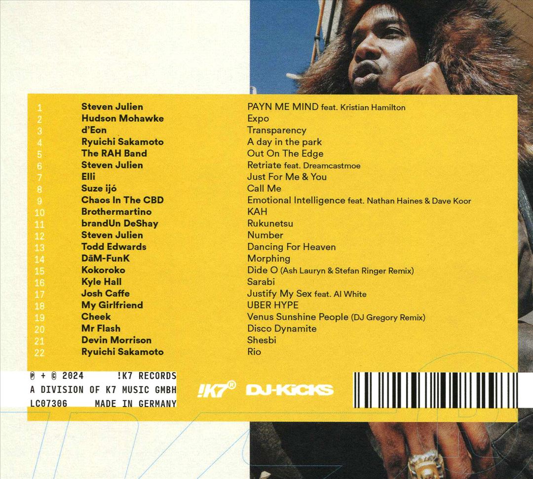 DJ-Kicks: Steven Julien cover art