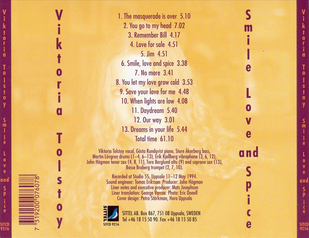 Smile, Love and Spice cover art