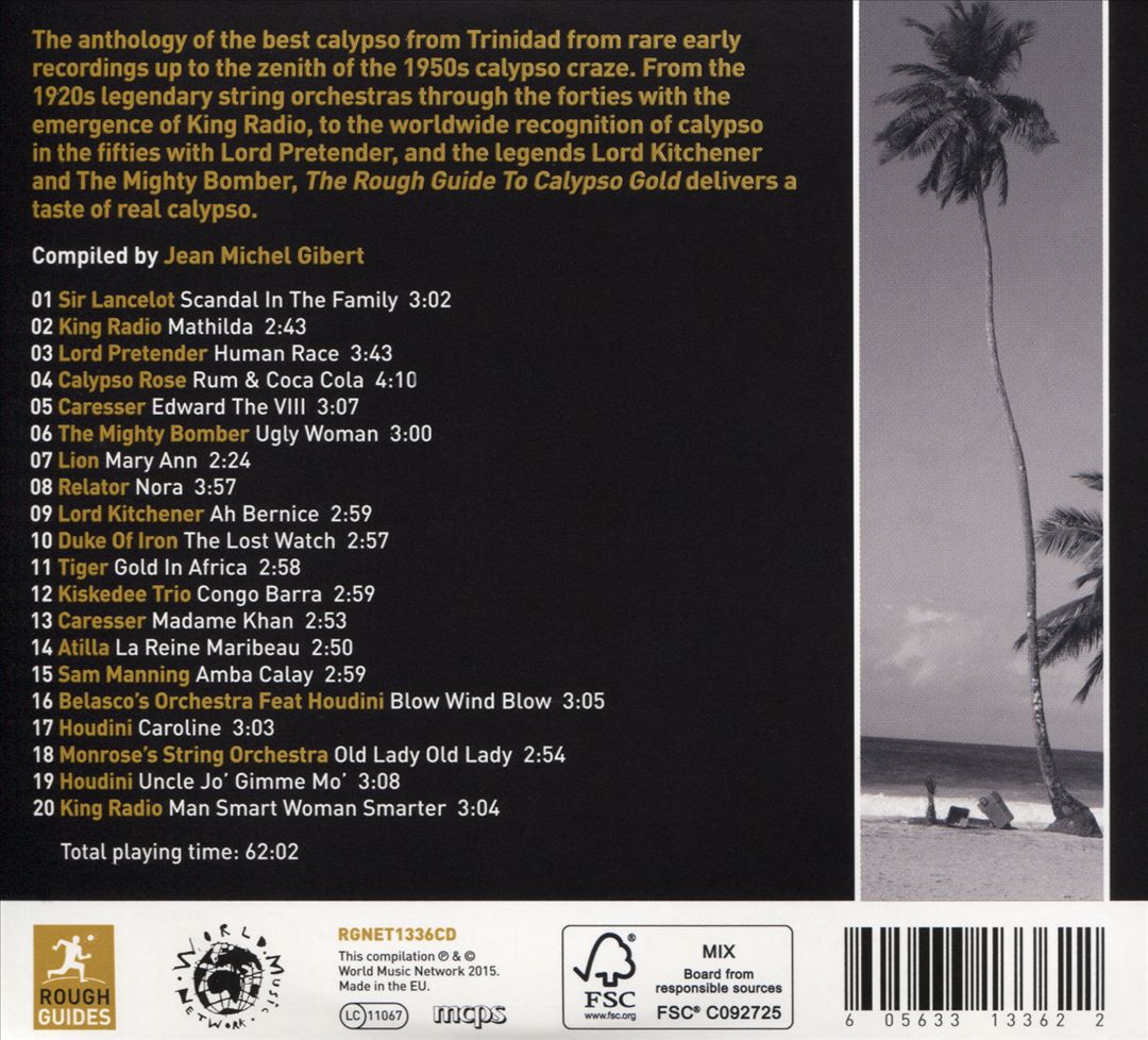 Rough Guide to Calypso Gold cover art
