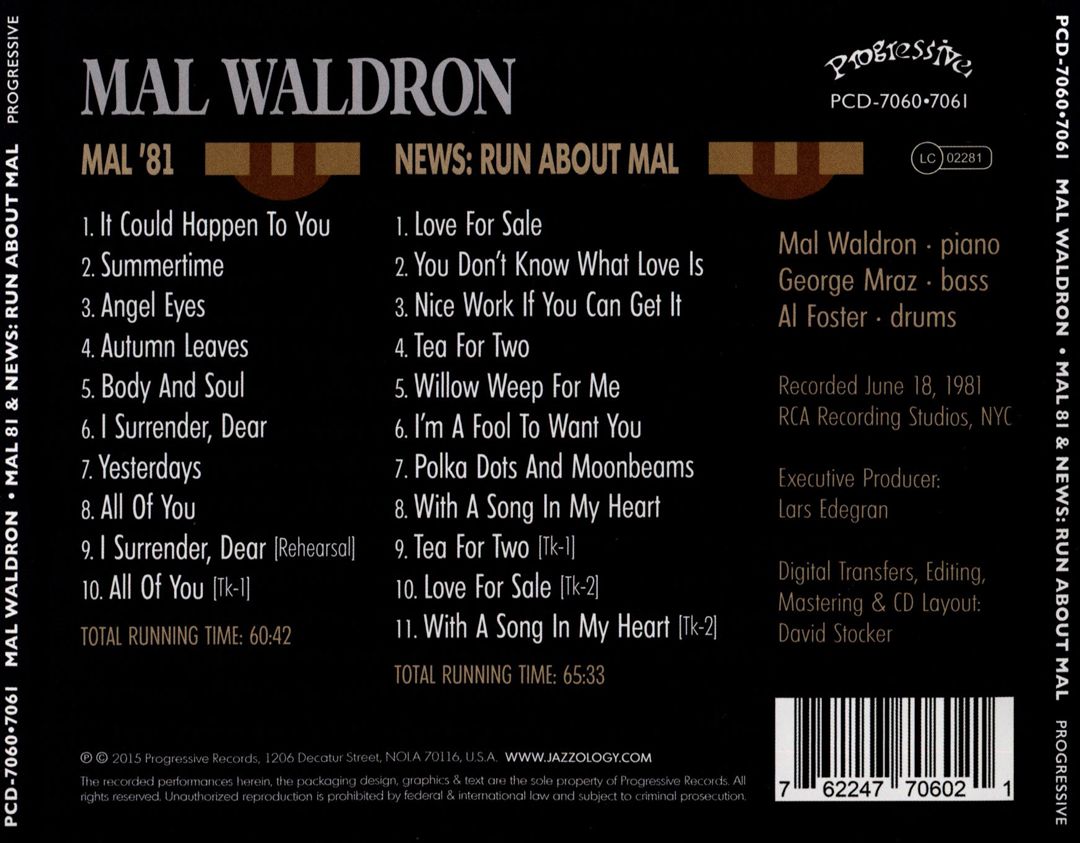 Mal 87 & News: Run About Mal cover art