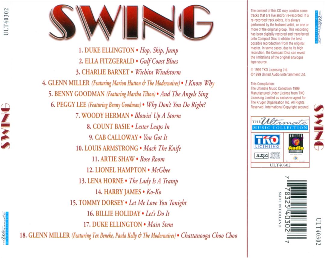 Swing cover art