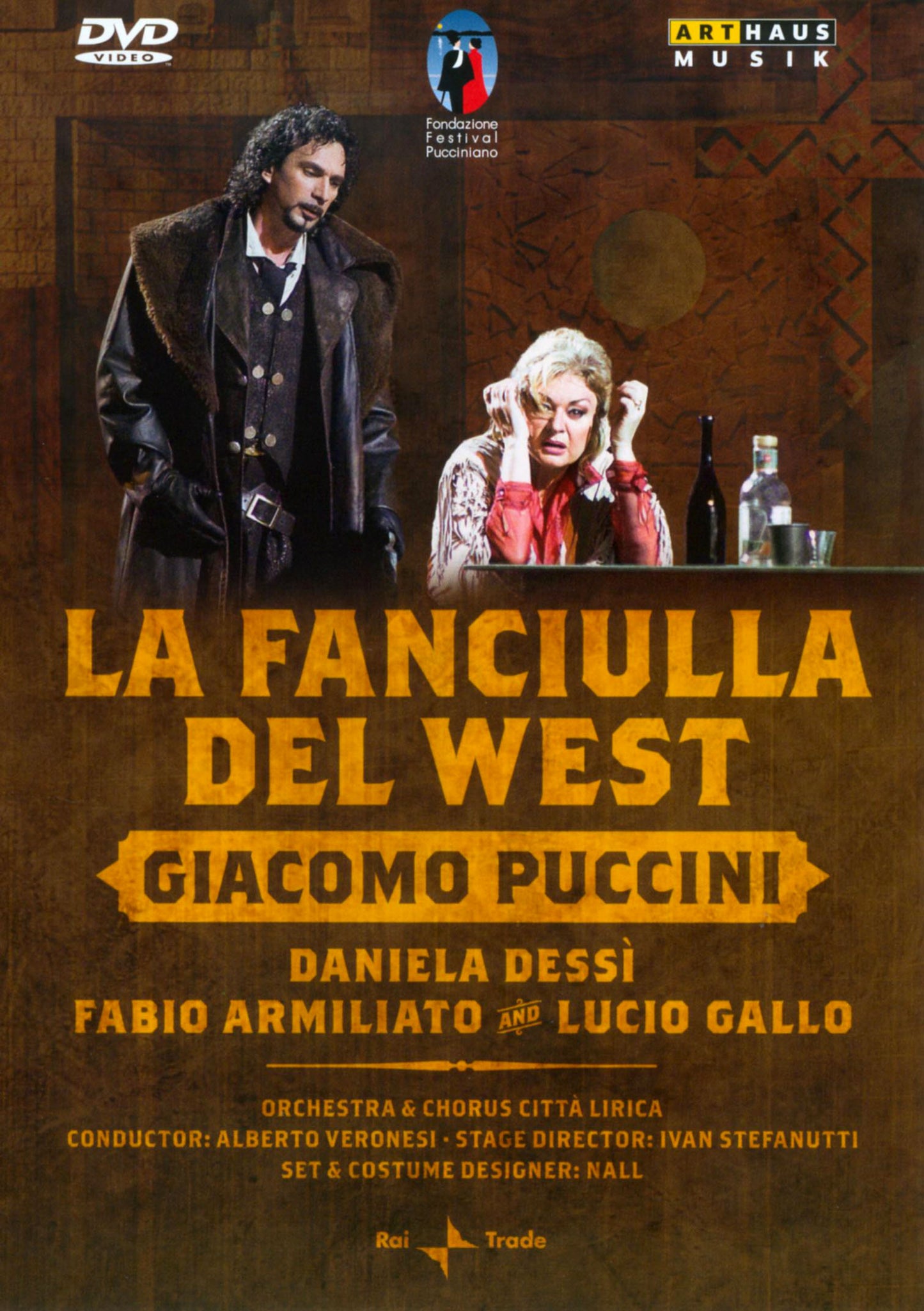 Giacomo Puccini - La Fanciulla Del West cover art