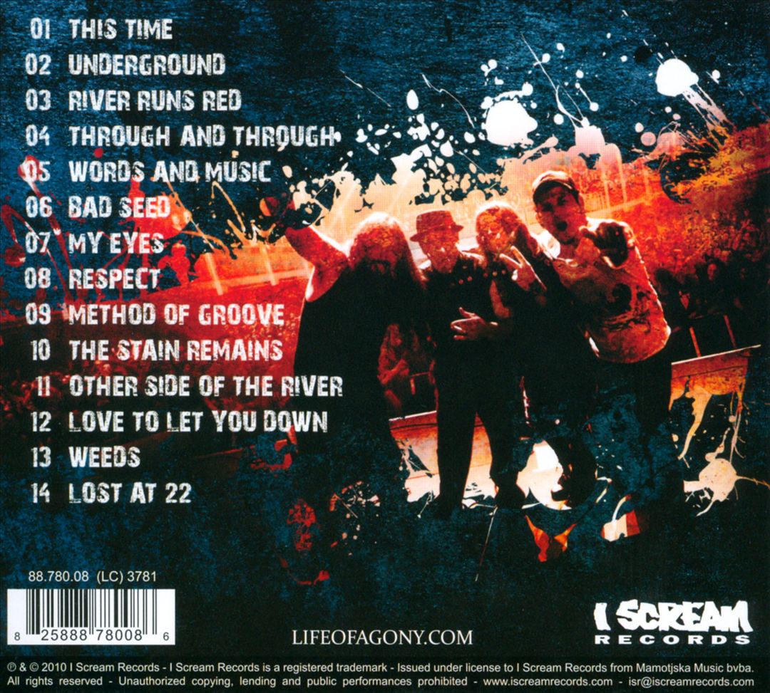 20 Years Strong: River Runs Red, Live in Brussels cover art