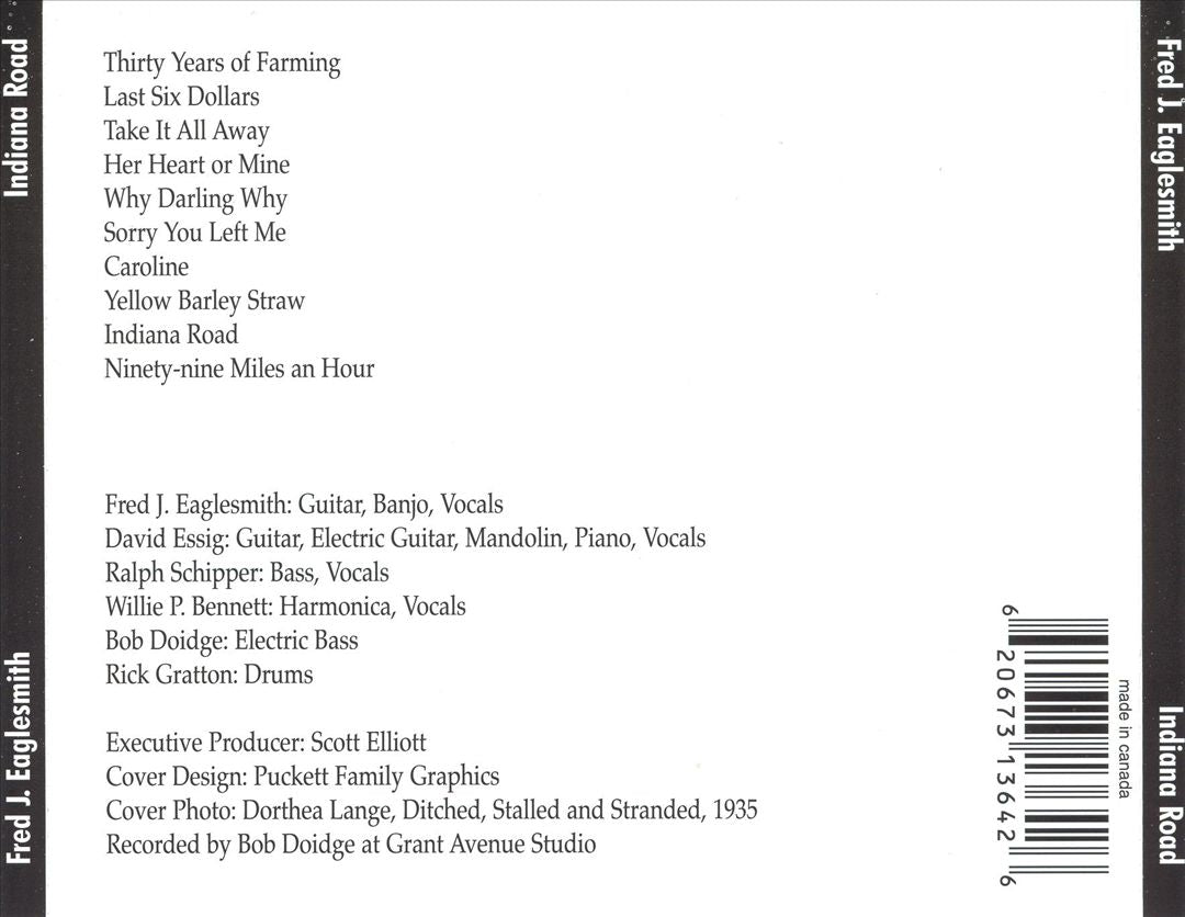 Indiana Road cover art