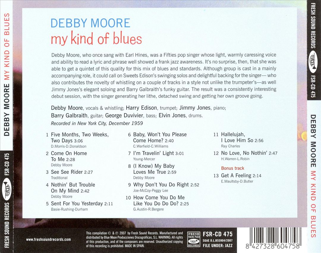 My Kind of Blues cover art