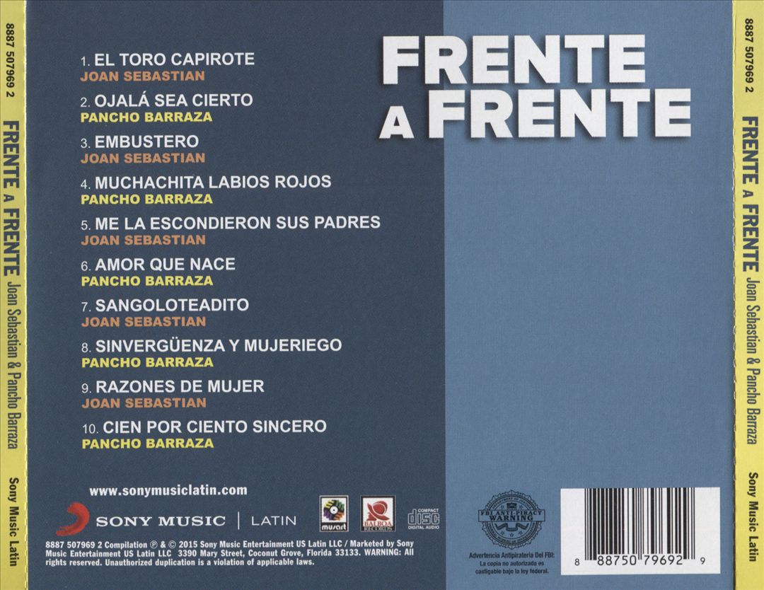 Frente a Frente cover art