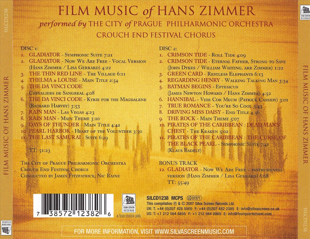 Film Music of Hans Zimmer cover art