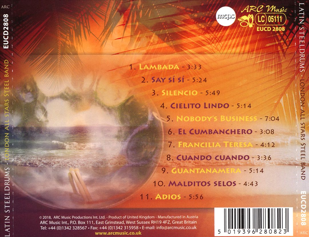Latin Steeldrums cover art