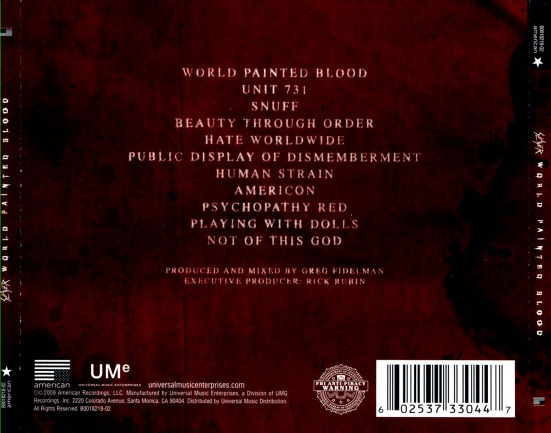 World Painted Blood cover art