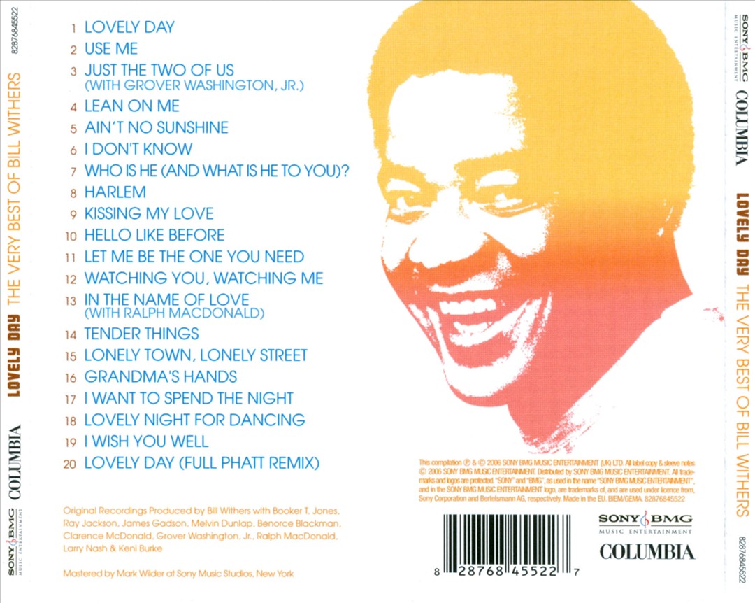 Lovely Day: The Very Best of Bill Withers cover art