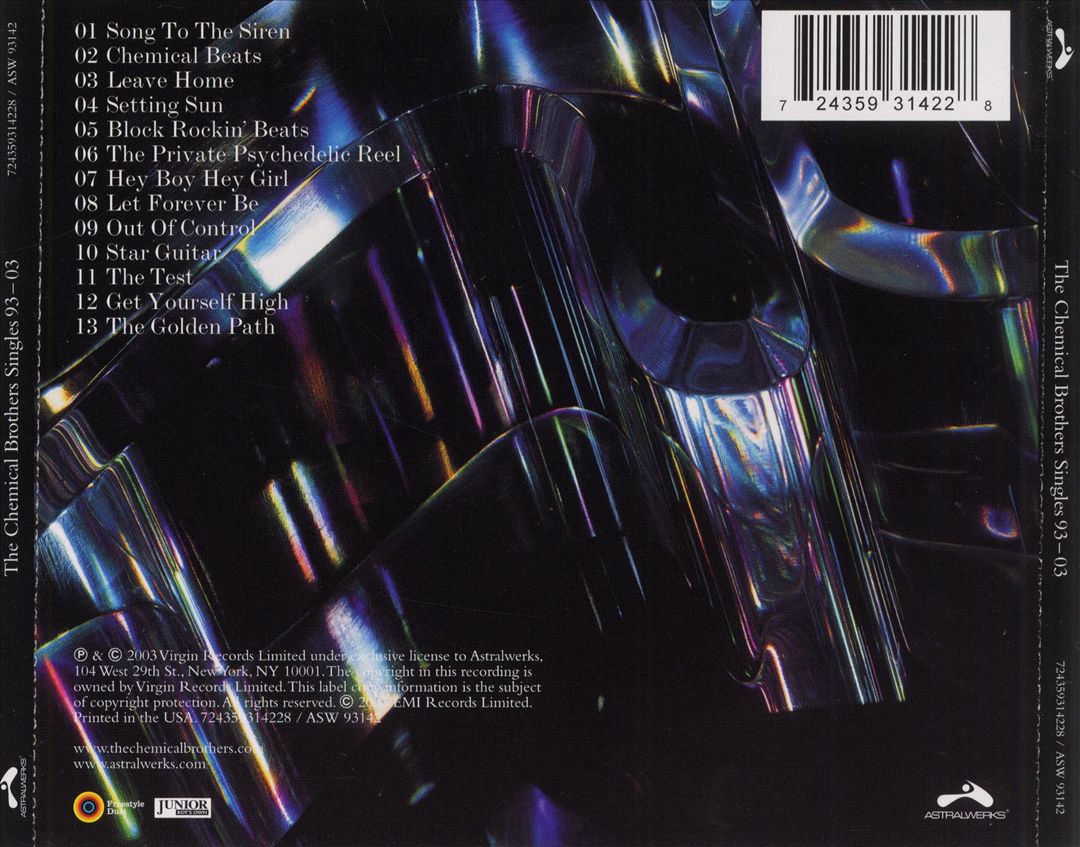 Singles 1993-2003 cover art