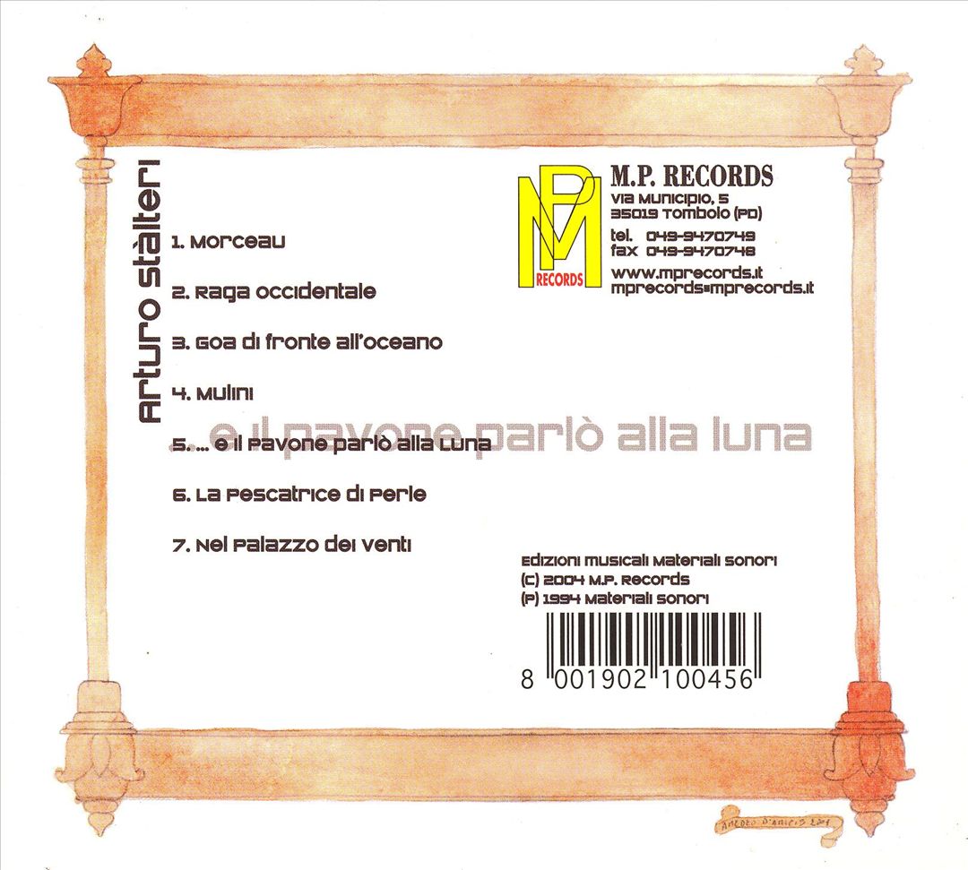 E il Pavone Parlo Alla Luna cover art