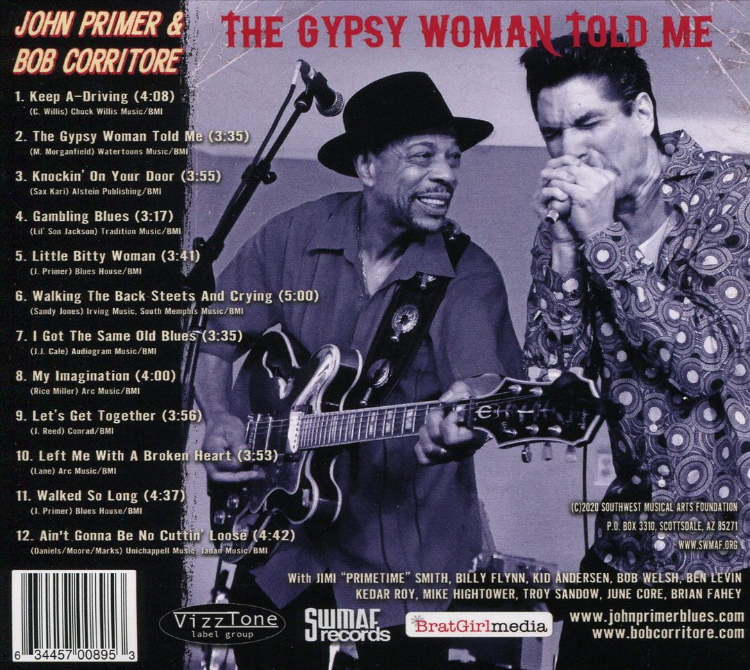 Gypsy Woman Told Me cover art
