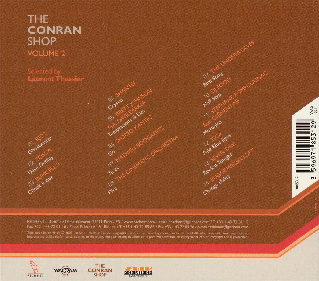 Conran Shop, Vol. 2 cover art