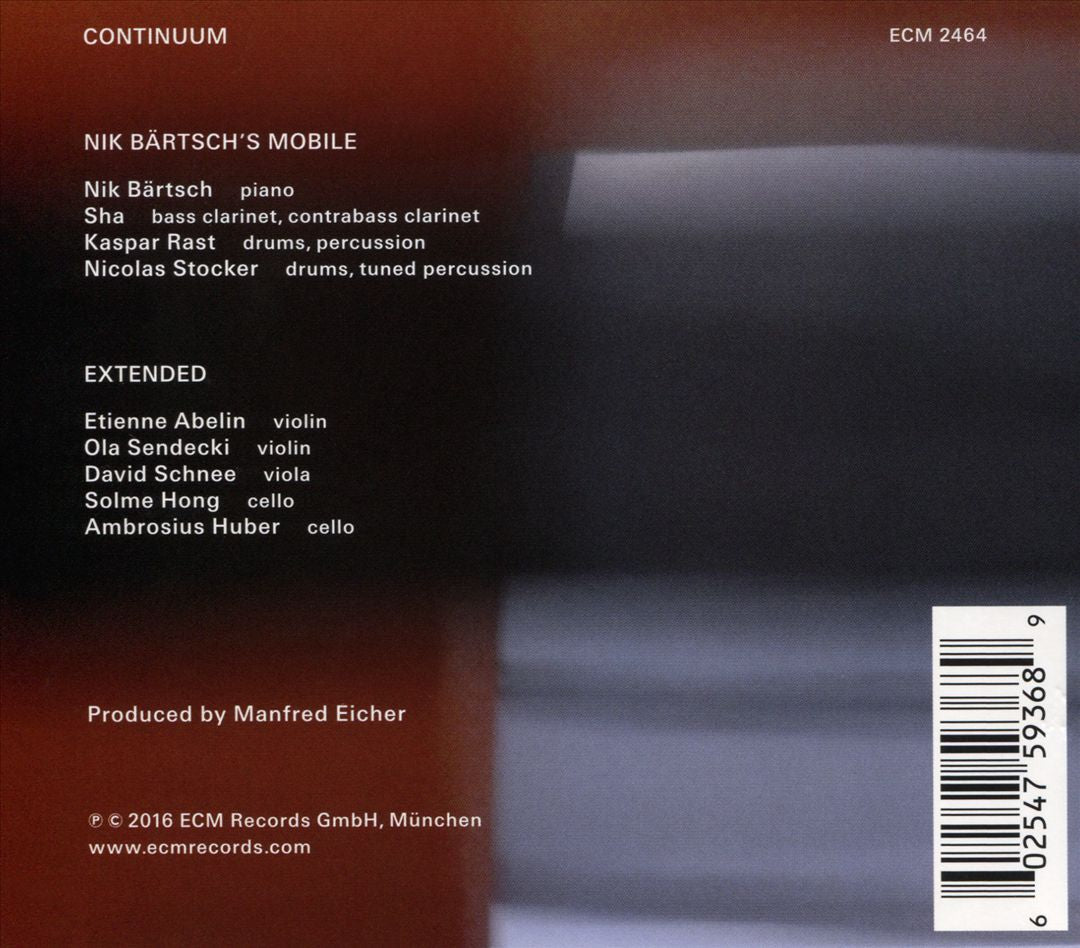 Continuum cover art