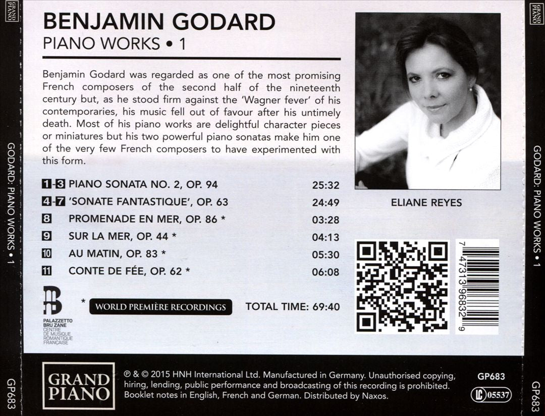 Godard: Piano Works, Vol. 1 cover art
