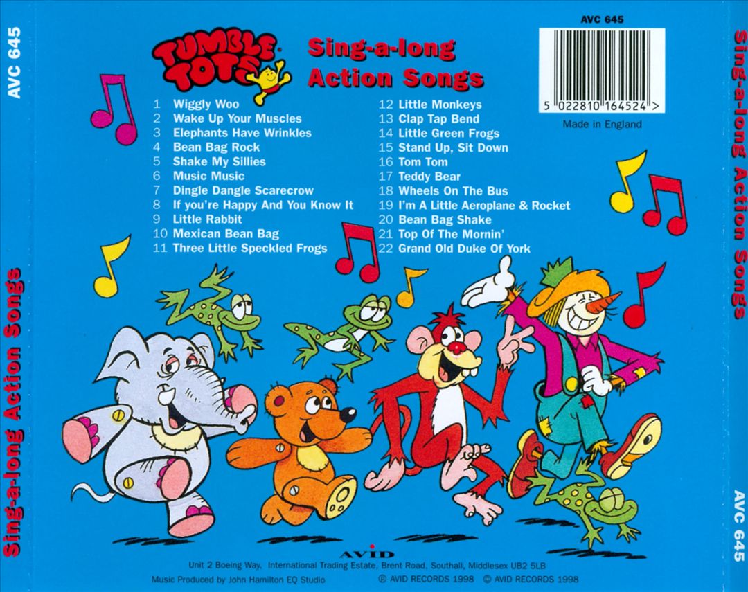 Tumble Tots Sing Along Action cover art