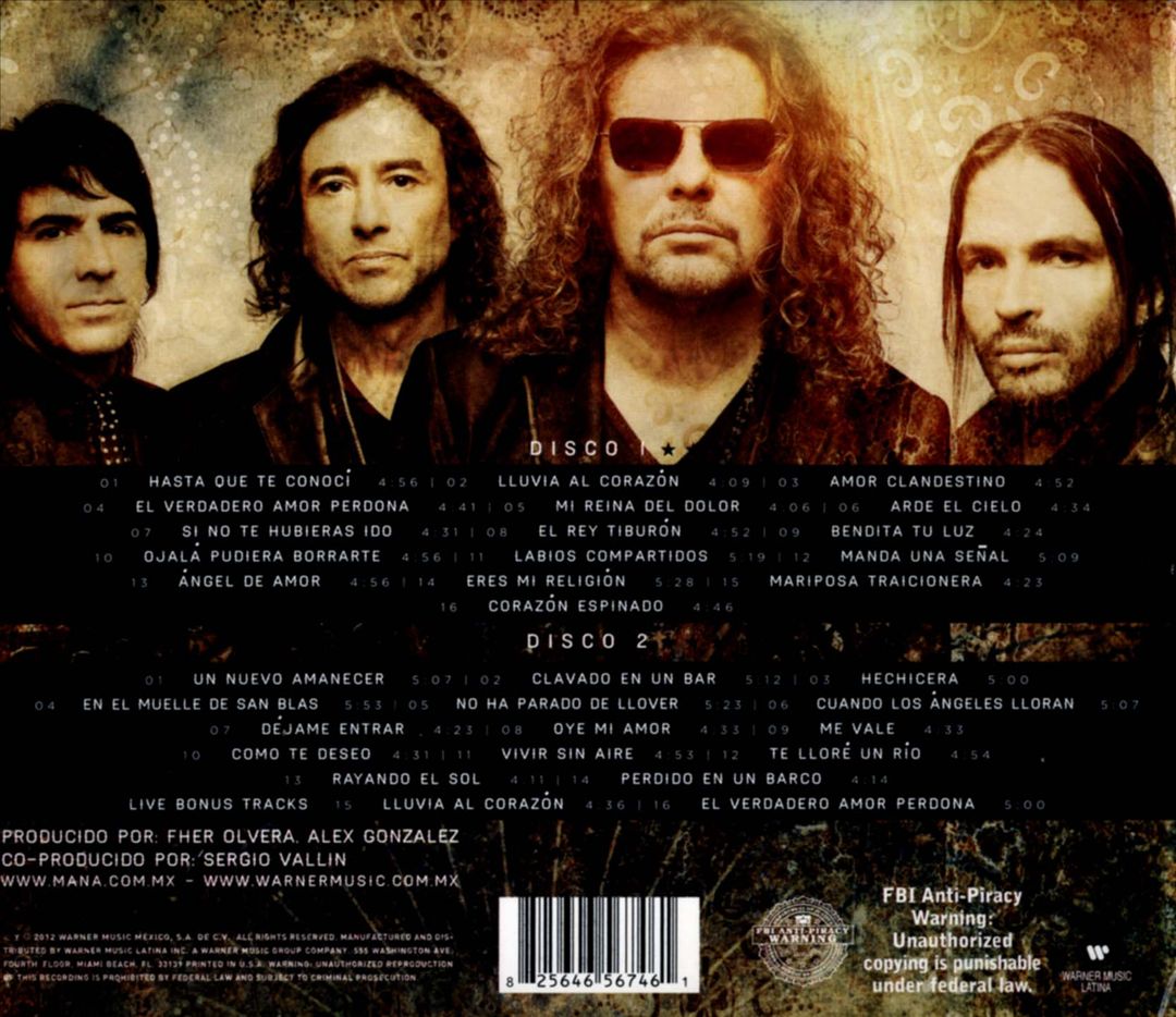 Exiliados en la Bahia: Lo Mejor de Mana (Sencilla) cover art