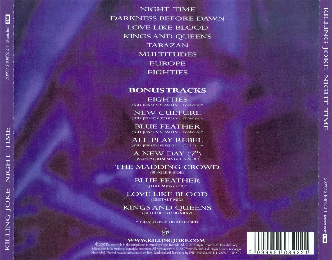 Night Time cover art