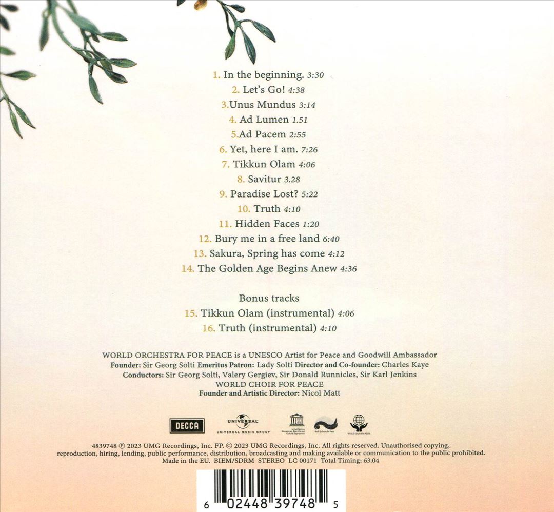 One World cover art