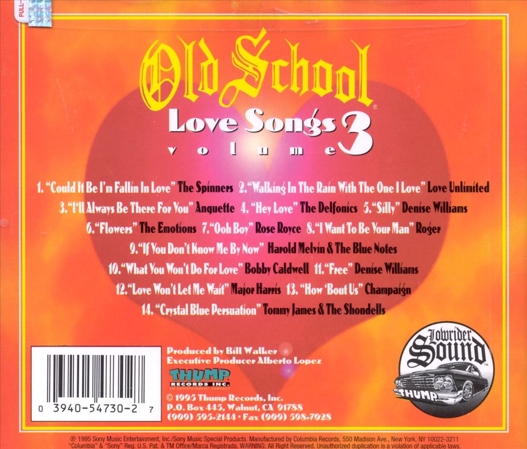 Old School Love Songs, Vol. 3 cover art