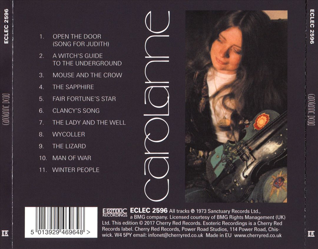Carolanne Pegg cover art