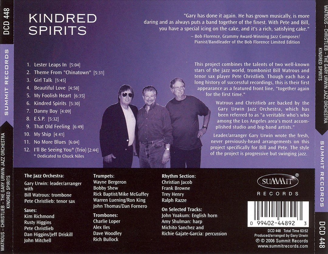 Kindred Spirits cover art