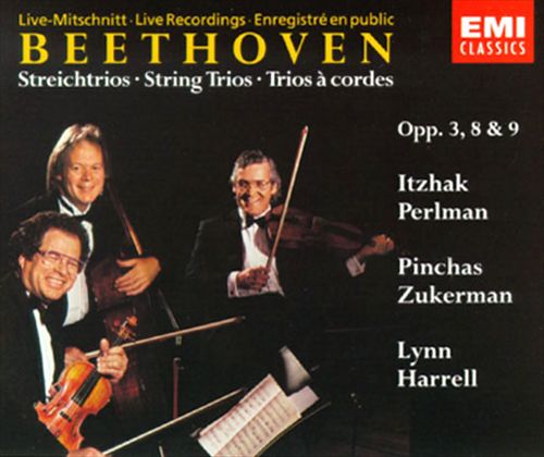 Beethoven: String Trios Opp. 3, 8 & 9 cover art