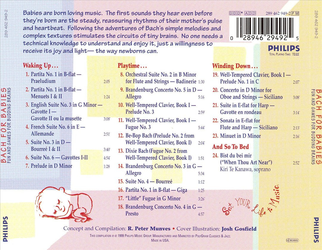 Bach for Babies: Fun and Games for Budding Brains cover art