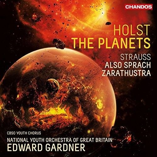 Holst: The Planets; Strauss: Also sprach Zarathustra cover art
