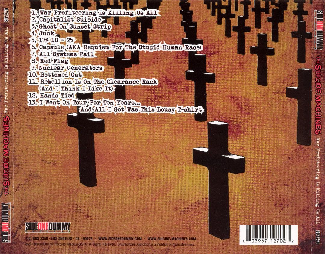 War Profiteering Is Killing Us All cover art