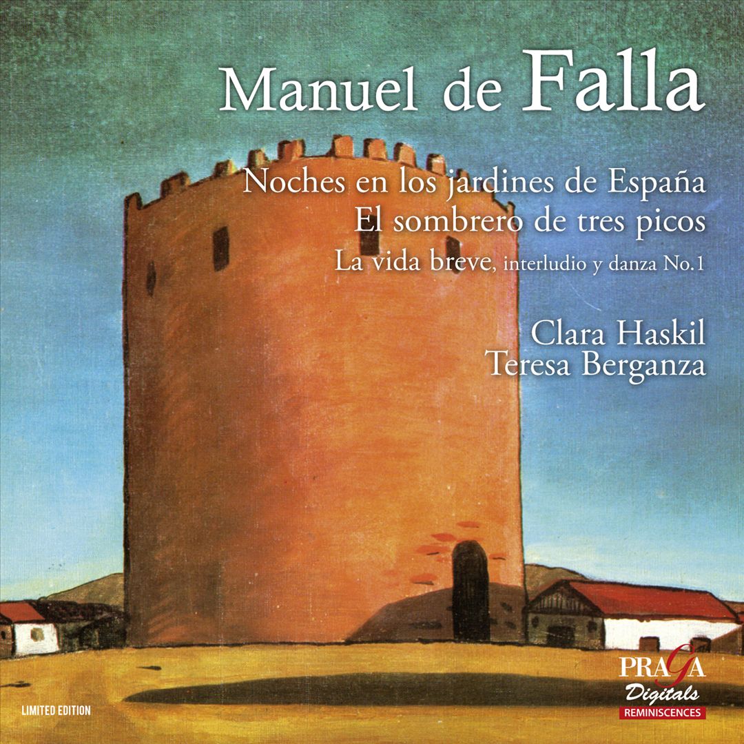 Manuel de Falla: Noches en los Jardines de España; El Sombrero de Tres Picos; La Vida Breve (Interludio y Danza No. 1) cover art