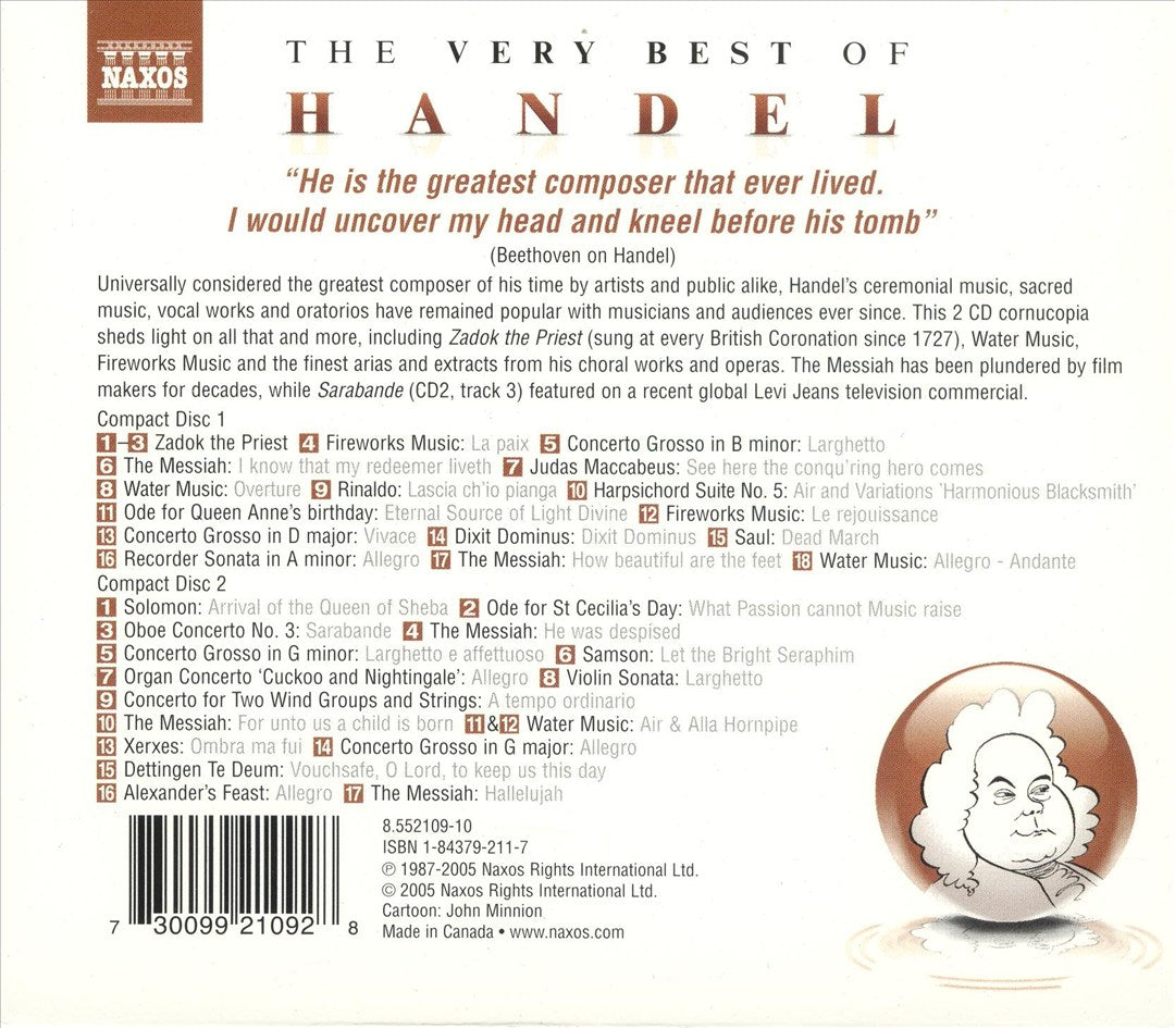Very Best of Handel cover art