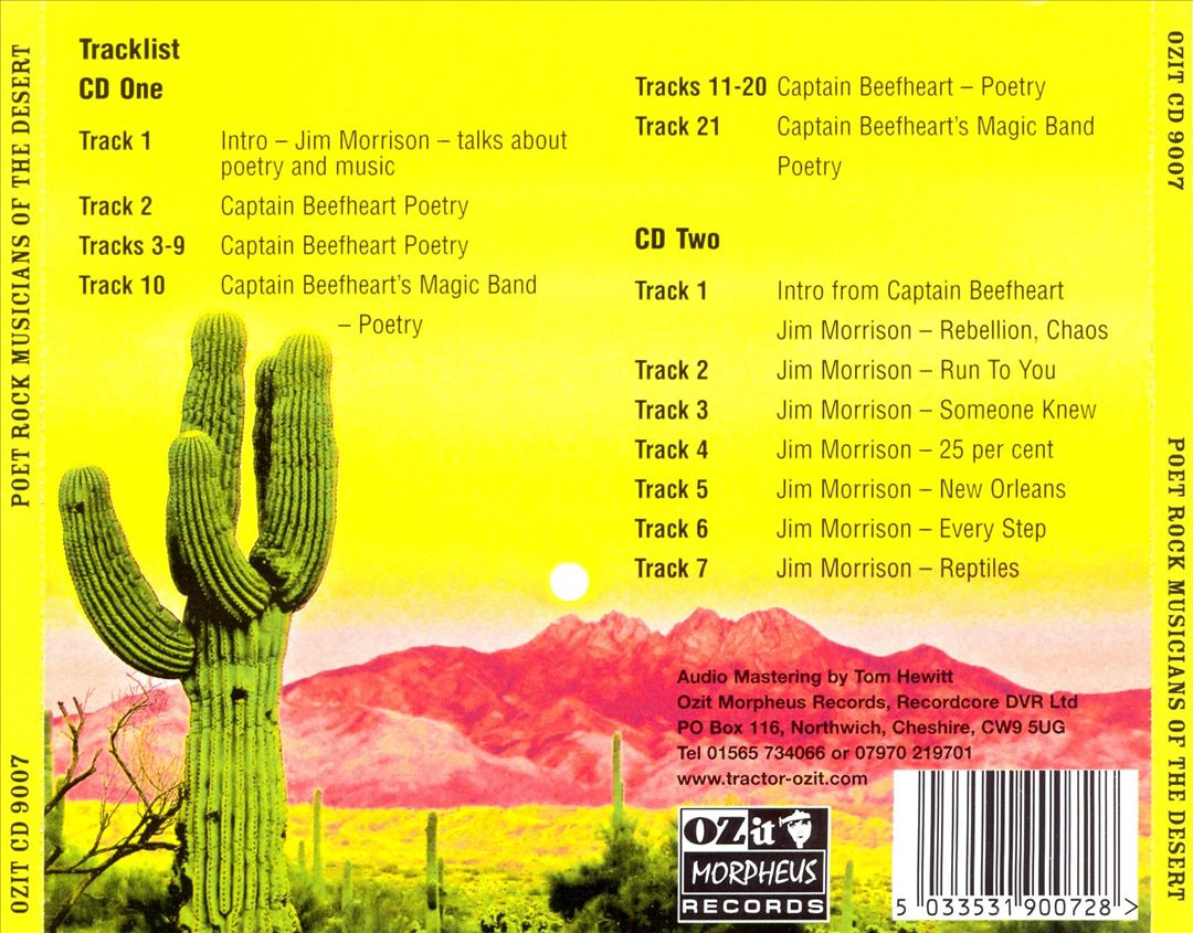 Poet Rock Musicians of the Desert cover art