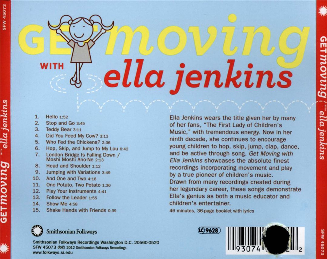 Get Moving with Ella Jenkins cover art