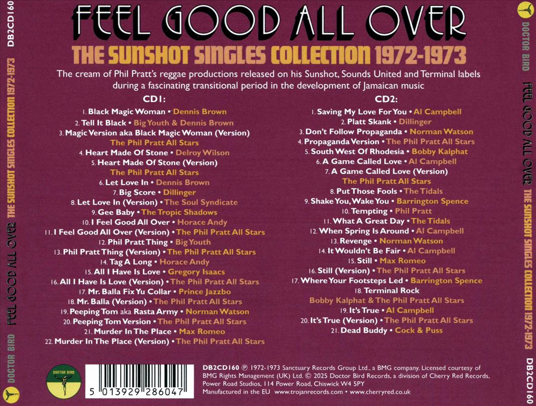 Feel Good All Over: The Sunshot Singles 1972-1973 cover art