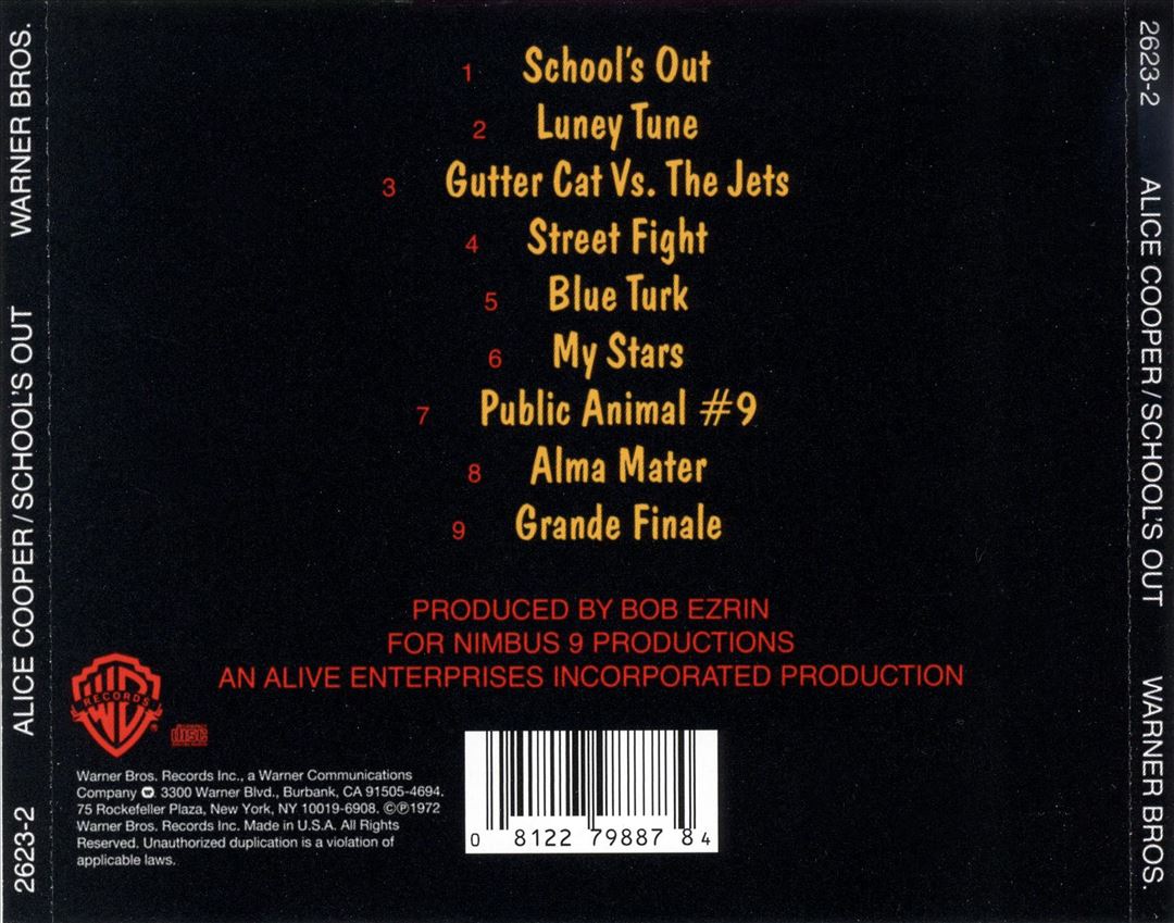 School's Out cover art