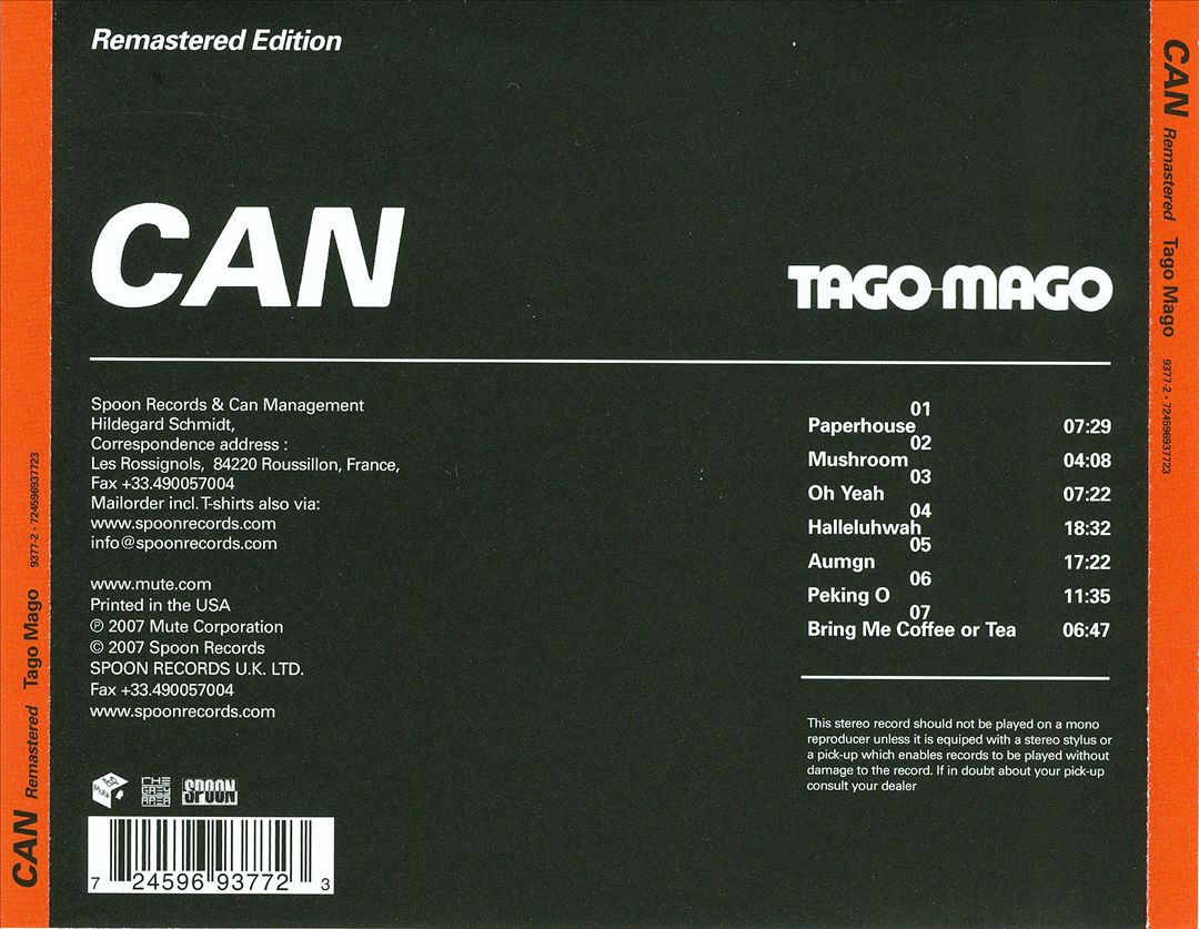 Tago Mago cover art