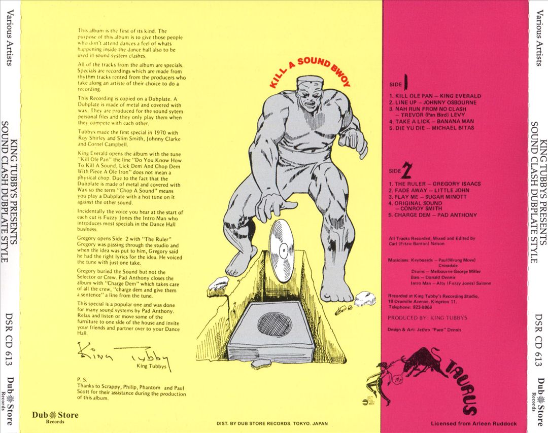 King Tubbys Presents: Soundclash Dubplate Style cover art