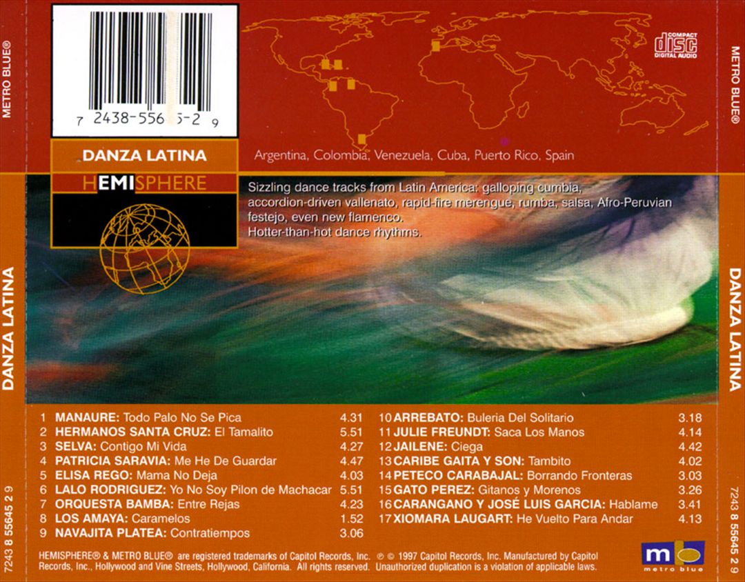 Danza Latina cover art