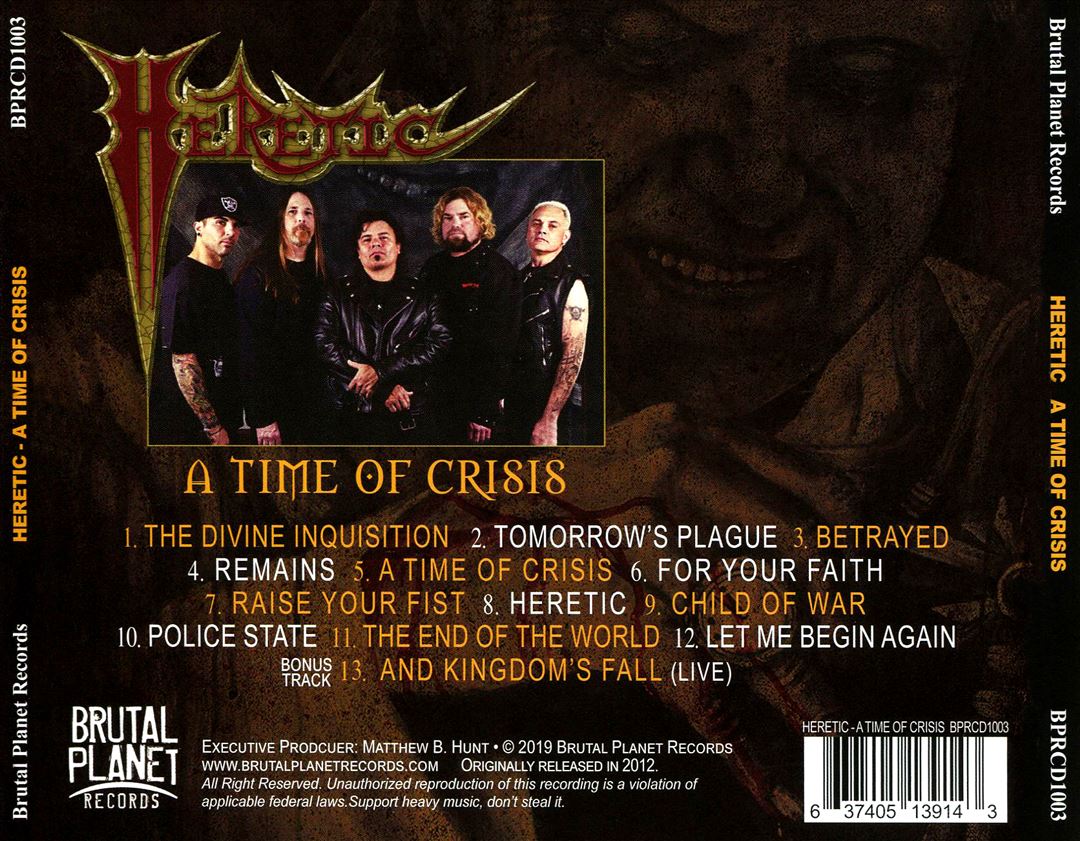 Time of Crisis cover art