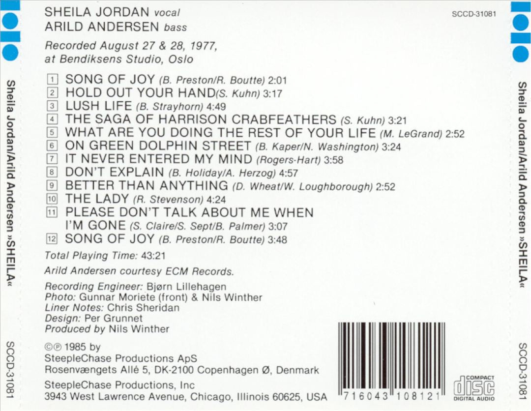 Sheila cover art