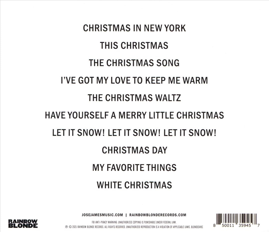 Merry Christmas from José James cover art