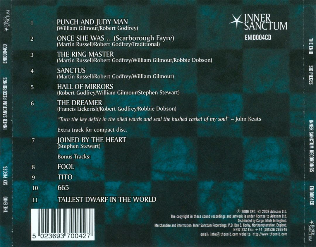 Six Pieces cover art