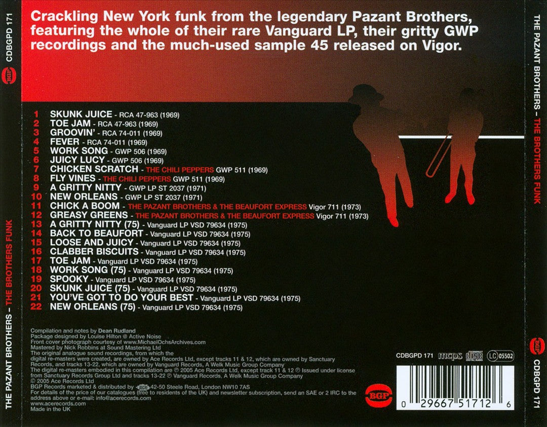 Brothers Funk: Rare New York City Funk 1969-1975 cover art