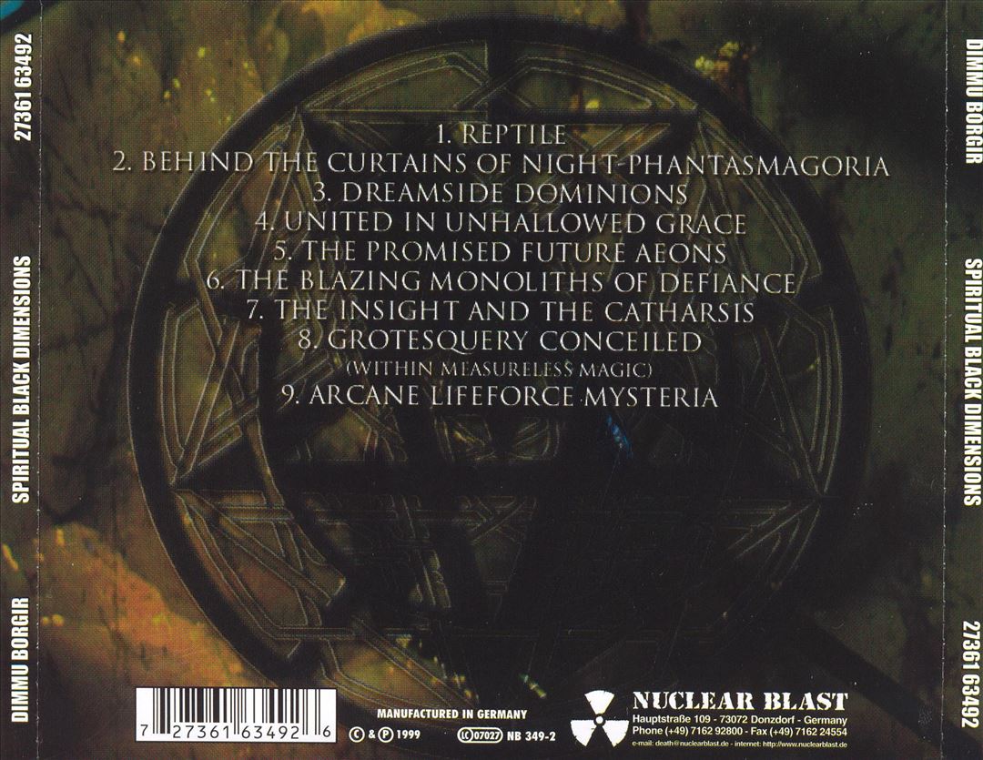Spiritual Black Dimensions cover art