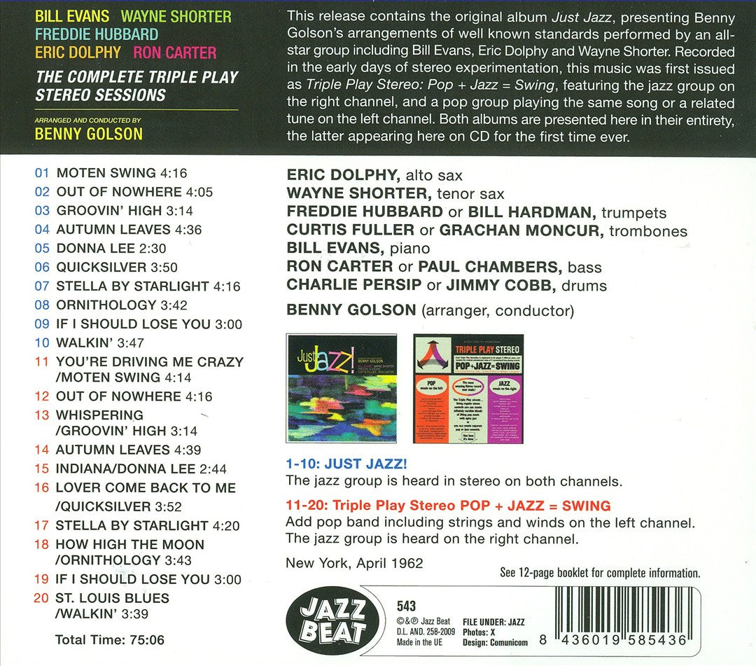 Complete Triple Play Stereo Sessions cover art