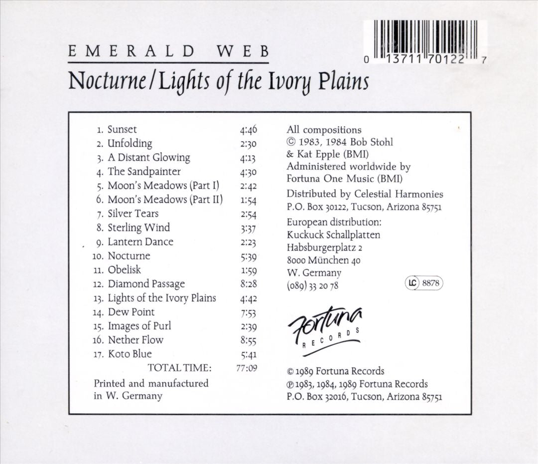 Nocturne/Lights of the Ivory Plain cover art