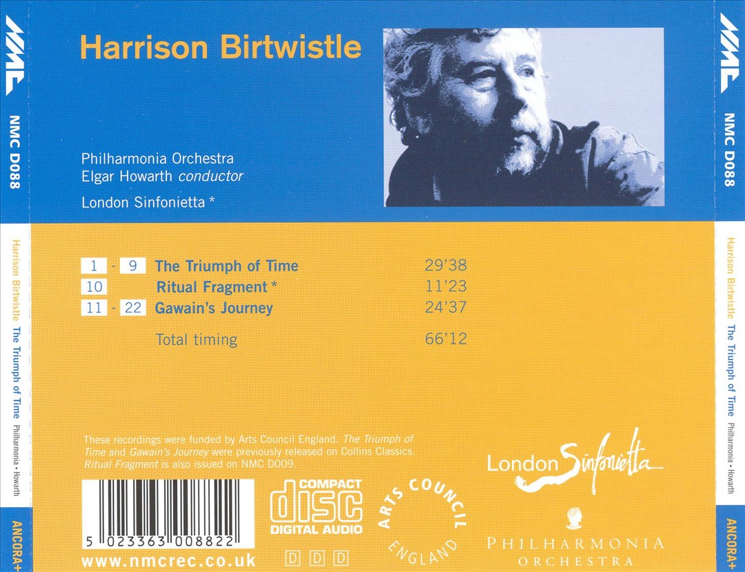 Harrison Birtwistle: The Triumph of Time; Gawain's Journey cover art