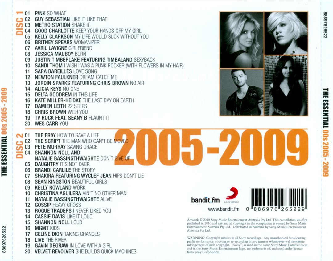 Essential 00s: 2005-2009 cover art